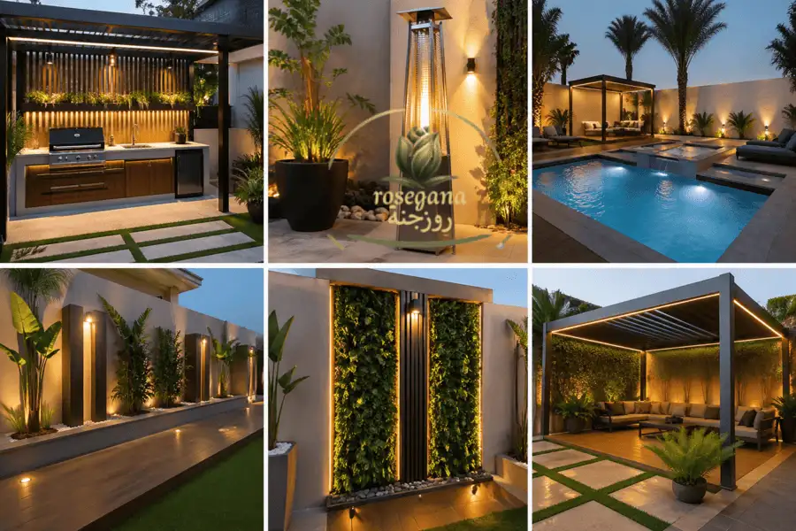 تنسيق حدائق شمال الرياض | دليلك لتصميم الحدائق بحي الملقا وحطين والياسمين