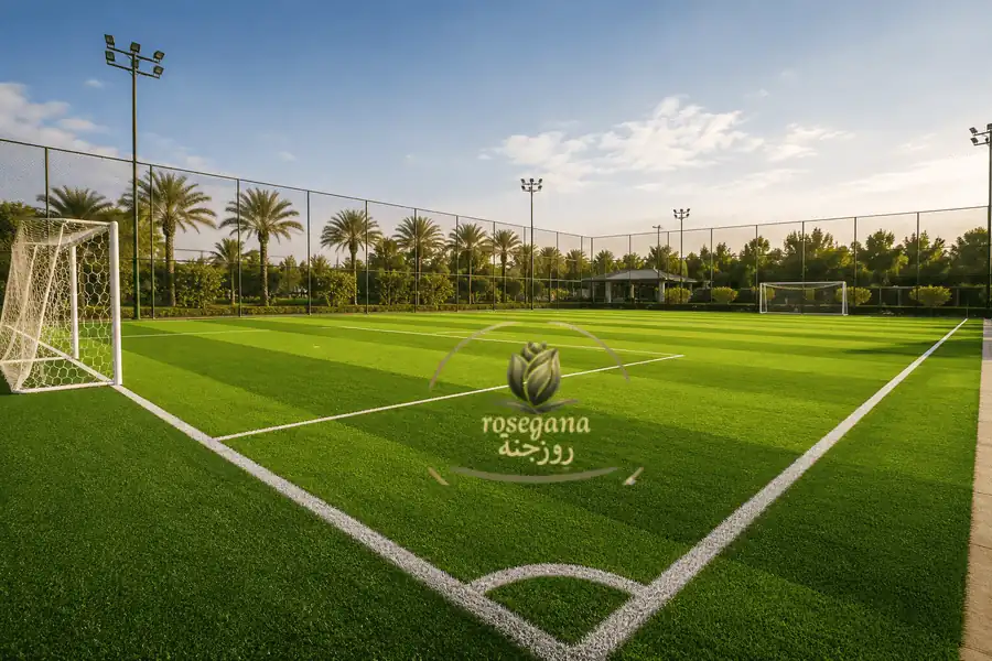 تجهيز ملاعب كرة قدم في الرياض بأعلى المواصفات والمعايير واحترافية الجودة العالية
