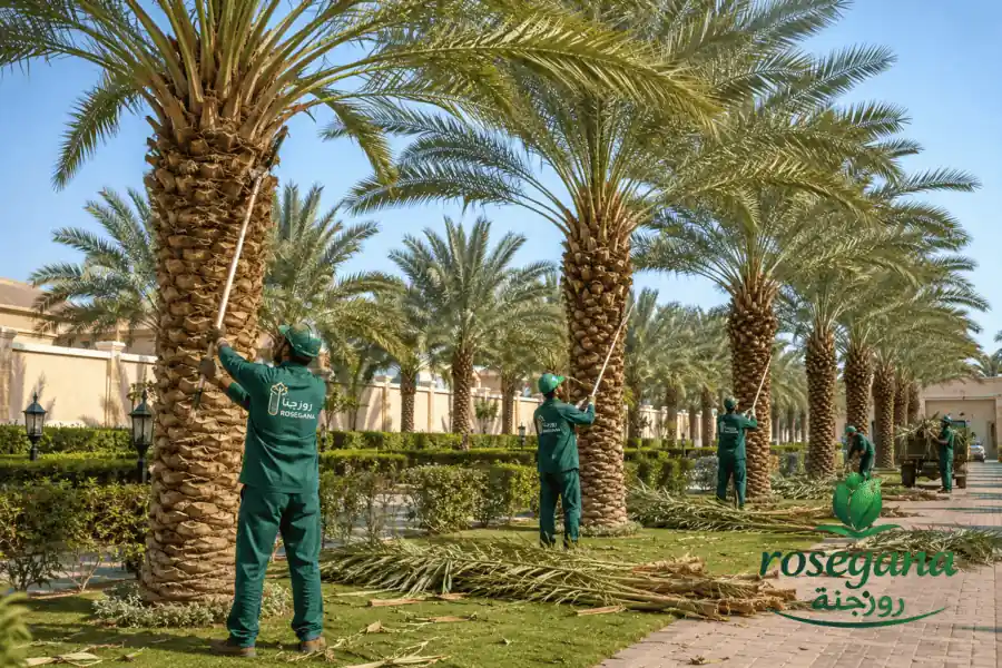 العناية بالنخيل في الرياض: دليل الحفاظ على نخيل صحي وجميل
