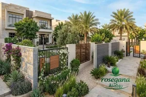 تصميم أسوار الحدائق بالرياض: المشهد الكامل للحديقة من أول الواجهة إلى أدق التفاصيل